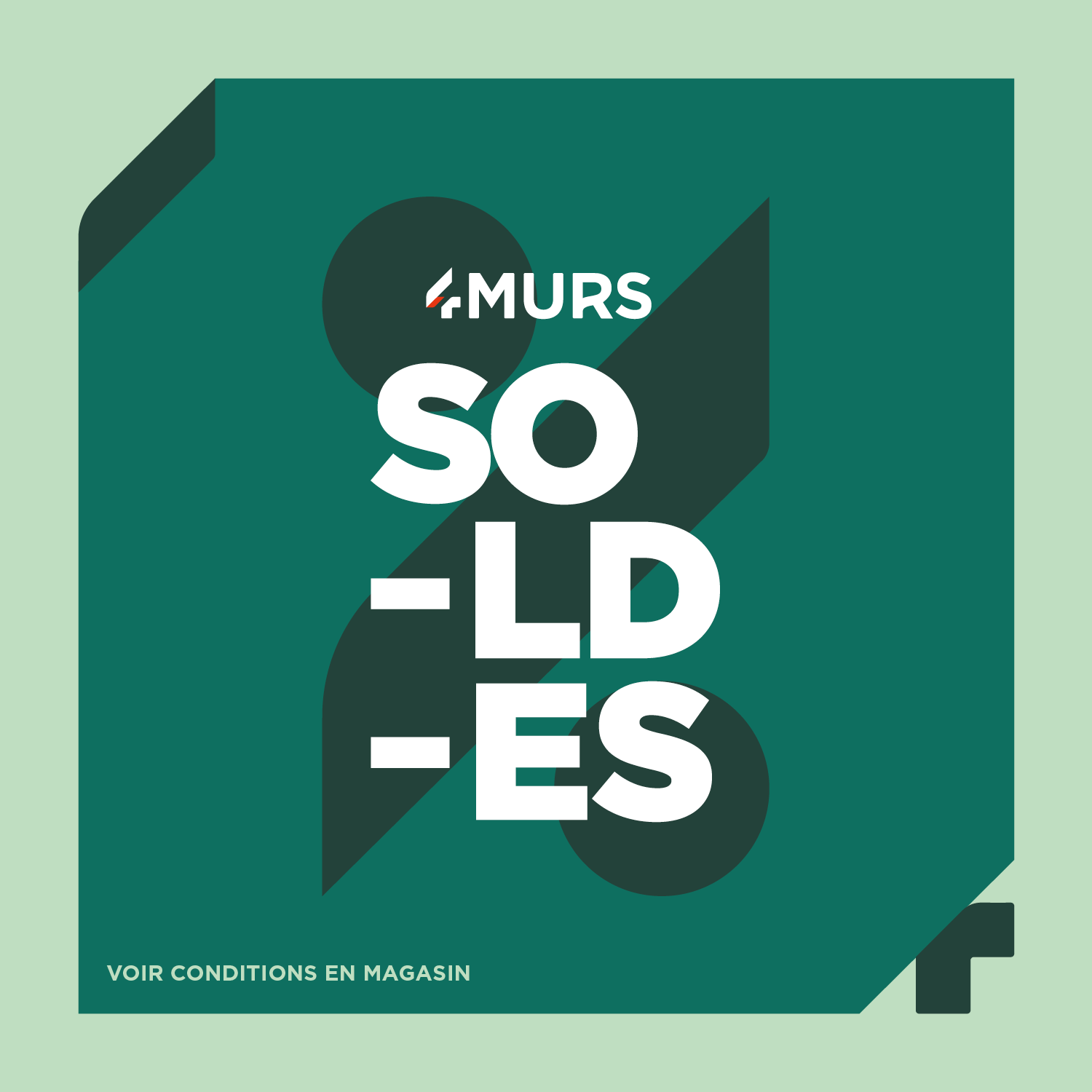 O Green - Soldes 4MURS ! - soldes 4murs - 1